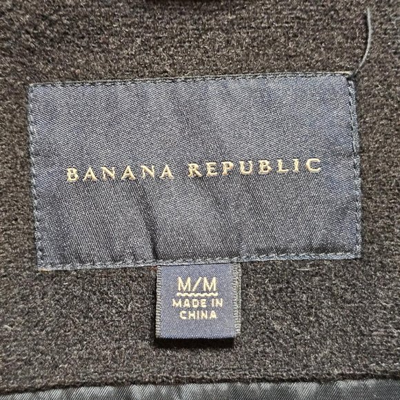 The Banana Republic Men's Wool Blend Bomber Jacket  - Size M - Picture 3 of 5